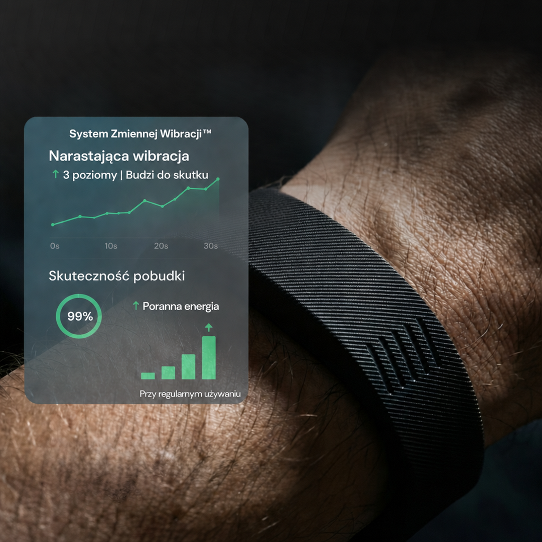 Levina Puls™ PRO — Wibracyjna Opaska-Budzik