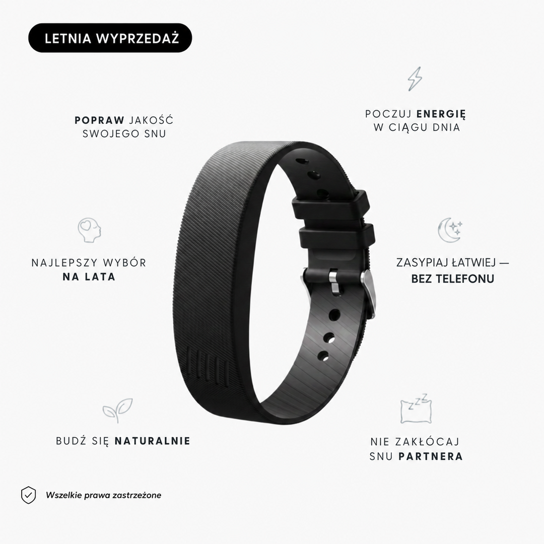 Levina Puls™ — Wibracyjna Opaska-Budzik