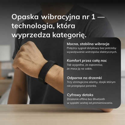 Levina Puls™ — Wibracyjna Opaska-Budzik