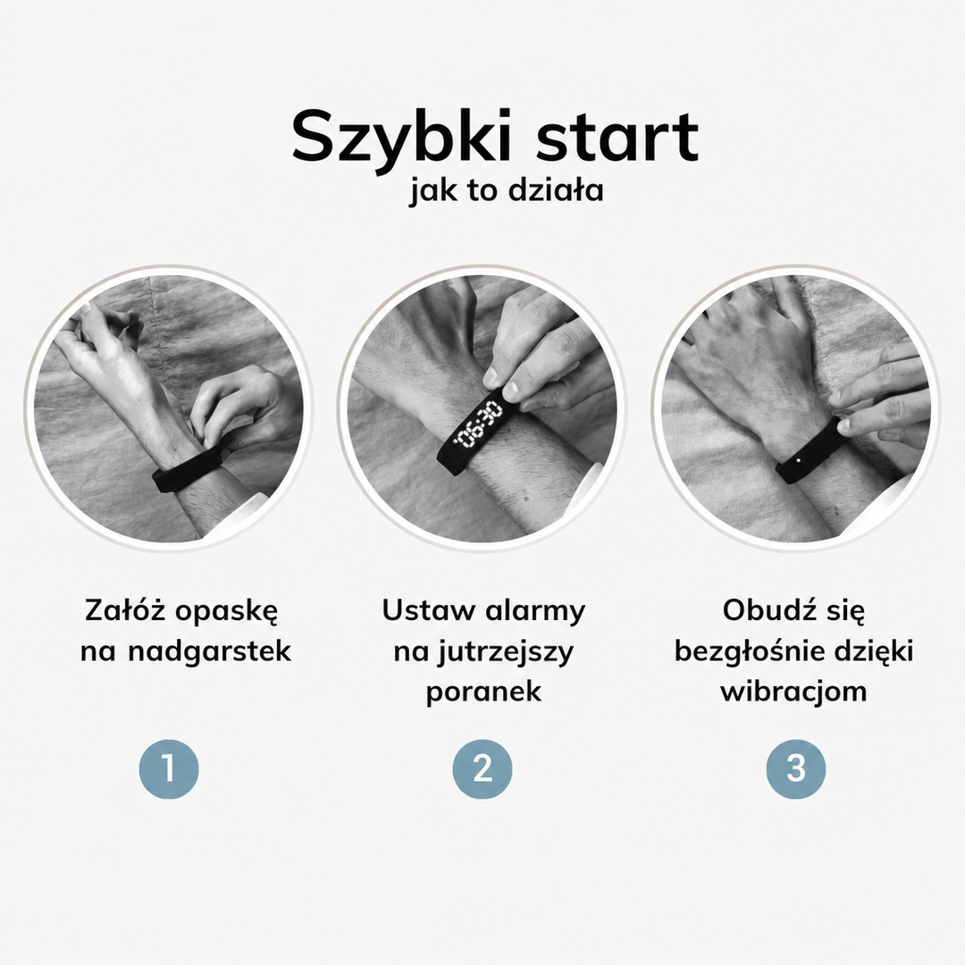 Levina Puls™ PRO — Wibracyjna Opaska-Budzik
