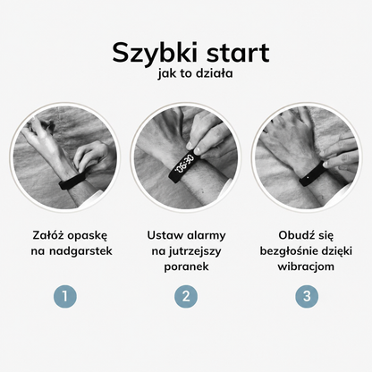 Levina Puls™ PRO — Wibracyjna Opaska-Budzik
